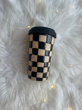 Load image into Gallery viewer, Checkers Travel Cup (1)