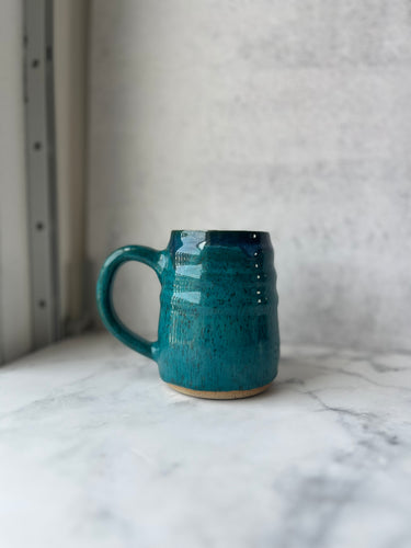#9 Turquoise Mug (14 oz)