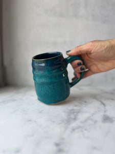 #9 Turquoise Mug (14 oz)