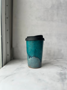 #17 Turquoise/Ocean Travel Cup (12 oz)
