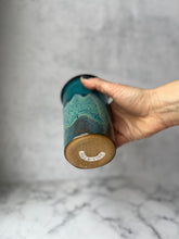 Load image into Gallery viewer, #18 Turquoise/Ocean Travel Cup (14 oz)