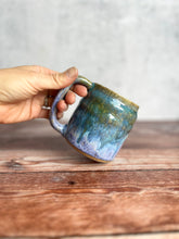 Load image into Gallery viewer, #40 Purple and Green Mug (12-14 oz) (Discounted)