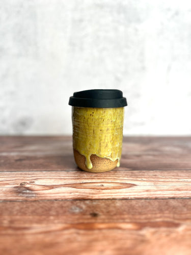#44 Yellow Travel Cup (14 oz)
