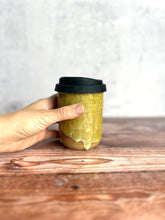 Load image into Gallery viewer, #44 Yellow Travel Cup (14 oz)