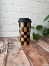 Load image into Gallery viewer, Checkers Travel Cup #7