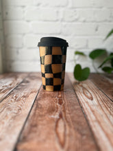 Load image into Gallery viewer, Checkers Travel Cup #6