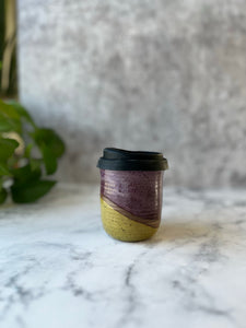 Eggplant & Forest Travel Cup #23