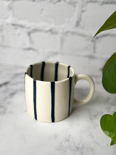 Blue Striped Mug (#27)