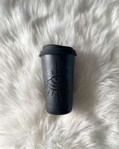 Evil Eye Travel Mug #50 ⭐ Maker's Pick ⭐