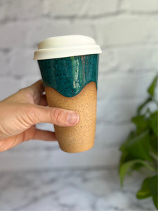 Bluegreen Drip Travel Mug #12